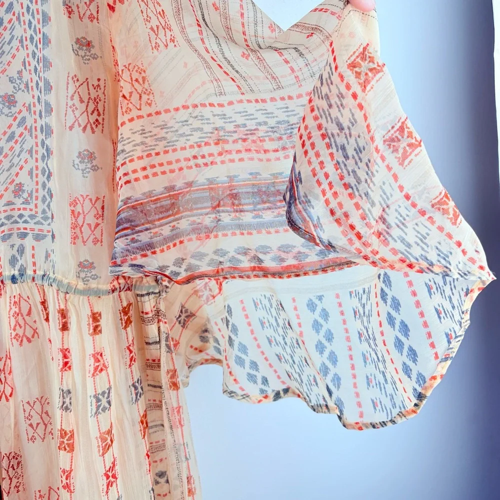 Soft Surroundings Multicolor Patterned Blouse - Picture 10 of 13